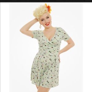 Lindy Bop Sushi Print Playsuit